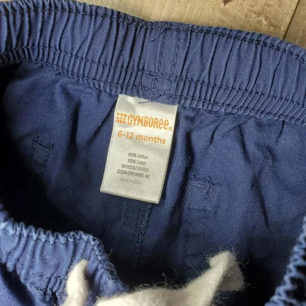 Gymboree Summer Baby Boy Shorts Bundle Size 6-12m